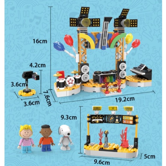 【LiNoos】歡樂廣場系列  LN-8008 電音演唱會-細節圖3