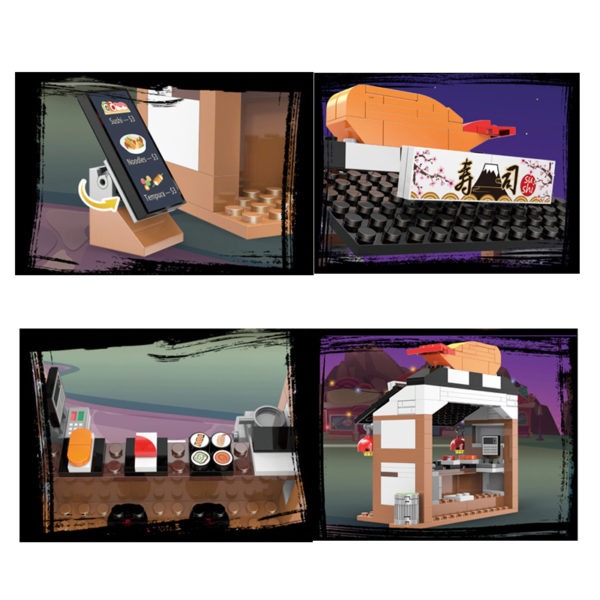 【LiNoos】歡樂廣場系列  LN-8010 壽司屋-細節圖4