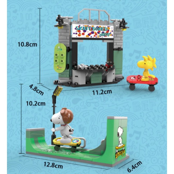 【LiNoos】 歡樂廣場系列  LN-8011 嘻哈滑板店-細節圖3