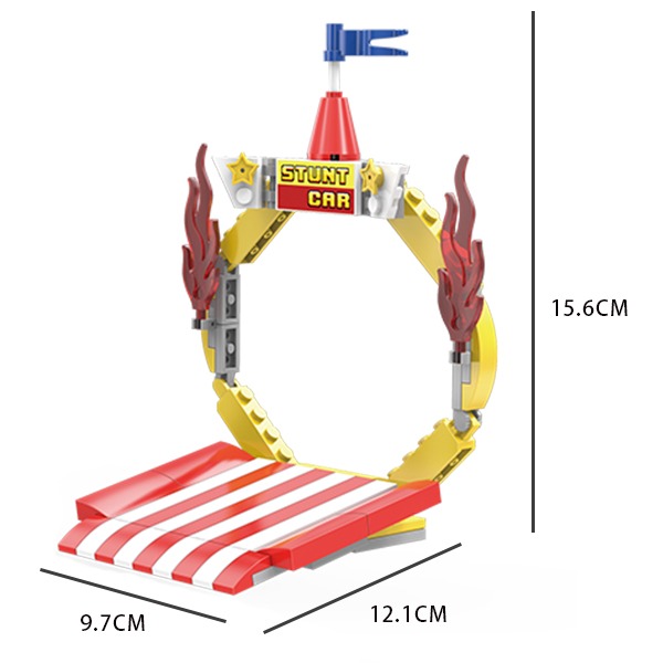 【LiNoos】馬戲團系列  ln-8041  魔幻飛車秀-細節圖5