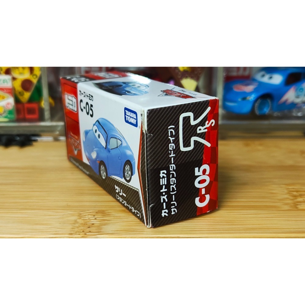 (含膠盒) TOMICA TOMY CARS 汽車總動員 C-05 莎莉 保時捷-細節圖3