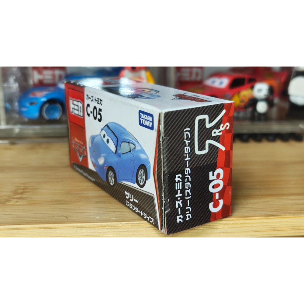 (含膠盒) TOMICA TOMY CARS 汽車總動員 C-05 莎莉 保時捷-細節圖3