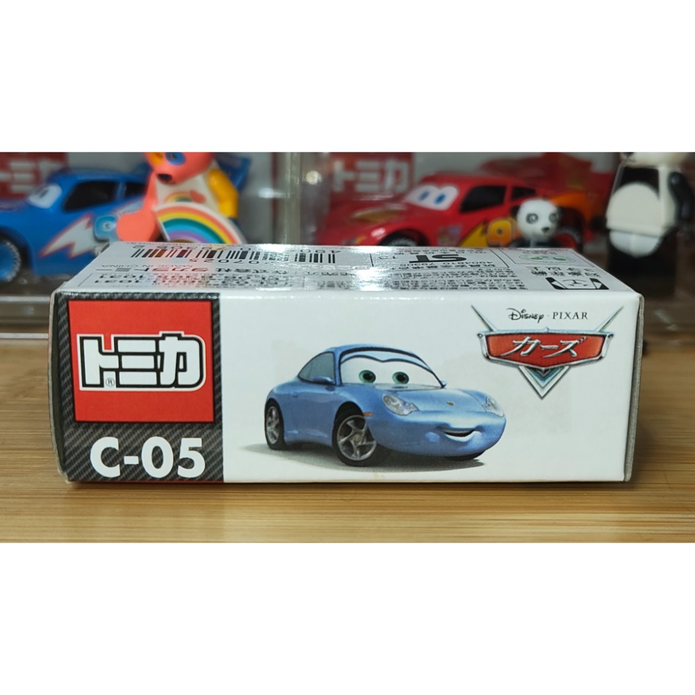 (含膠盒) TOMICA TOMY CARS 汽車總動員 C-05 莎莉 保時捷-細節圖4