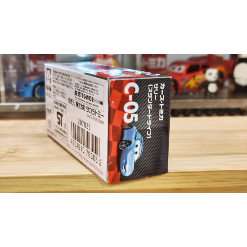 (含膠盒) TOMICA TOMY CARS 汽車總動員 C-05 莎莉 保時捷-細節圖5