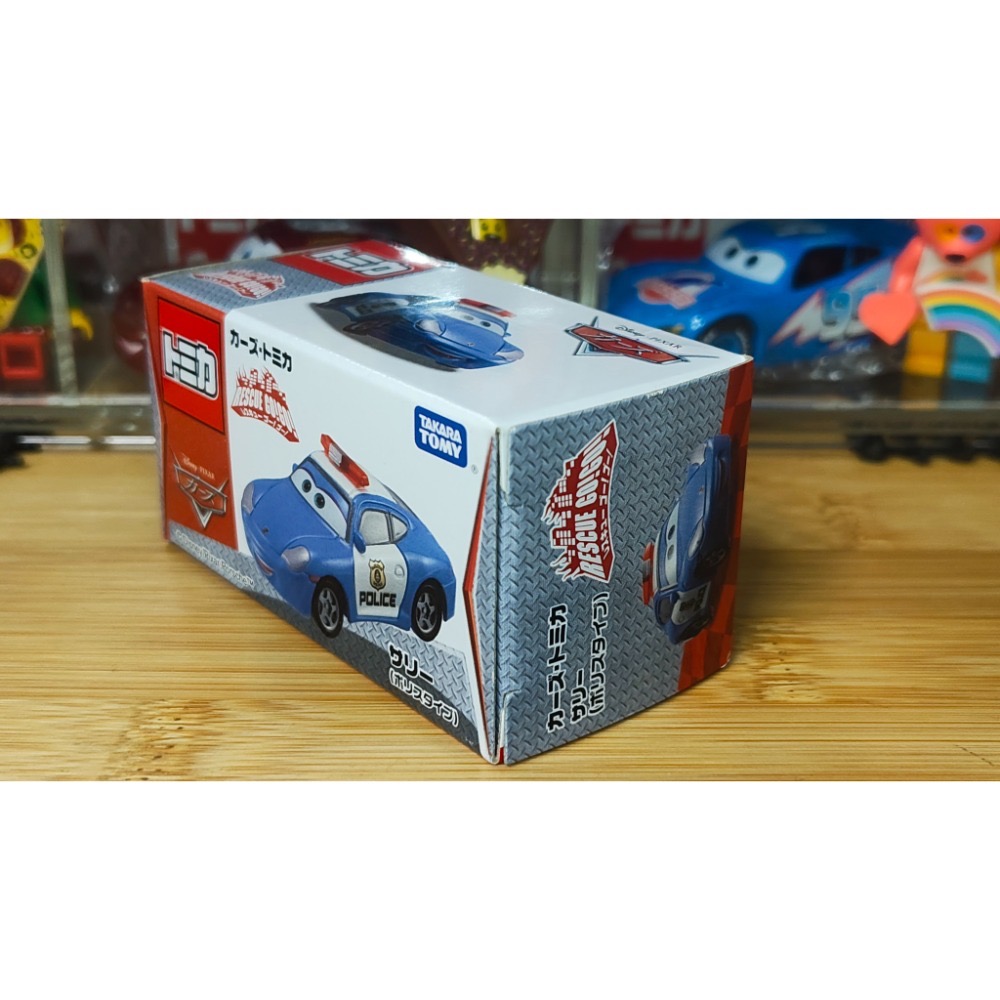 (含膠盒) TOMICA TOMY CARS 汽車總動員 麥坤 閃電麥坤 莎莉 警車 救援GO 保時捷 C-05-細節圖3