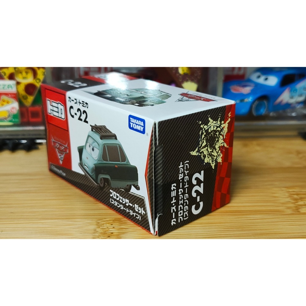 (含膠盒) TOMICA TOMY CARS C-22 Z博士 麥坤 汽車總動員 閃電麥坤-細節圖3