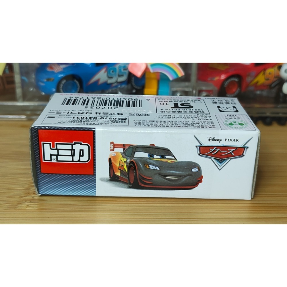 (含膠盒) TOMICA TOMY CARS 汽車總動員 麥坤 閃電麥坤 碳纖維-細節圖4