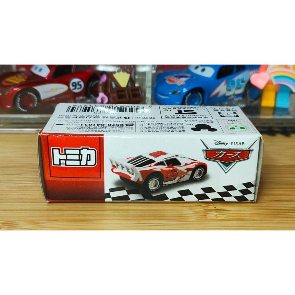 (含膠盒) TOMICA TOMY CARS 汽車總動員 麥坤 閃電麥坤 轟太郎 日本-細節圖4