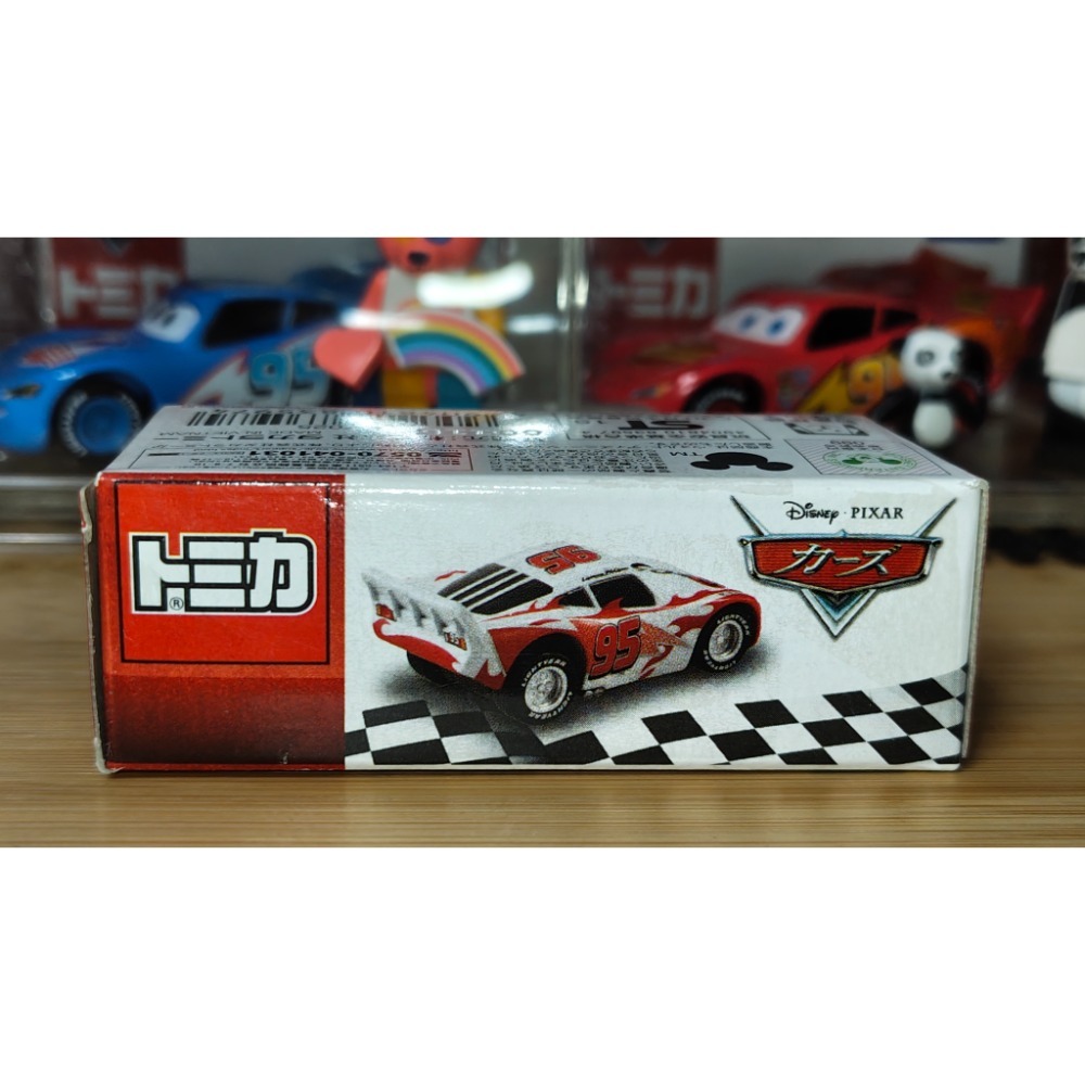 (含膠盒) TOMICA TOMY CARS 汽車總動員 麥坤 閃電麥坤 轟太郎 日本-細節圖4