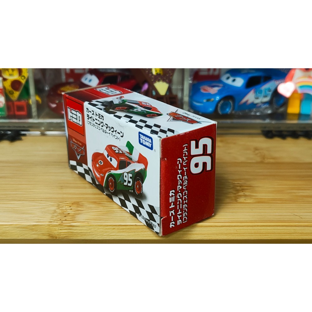 (含膠盒) TOMICA TOMY CARS 汽車總動員 麥坤 閃電麥坤 超哥 義大利-細節圖3