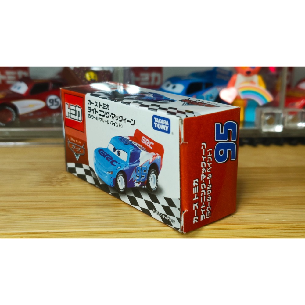 (含膠盒) TOMICA TOMY CARS 汽車總動員 麥坤 閃電麥坤 凱旋 GRC-細節圖3