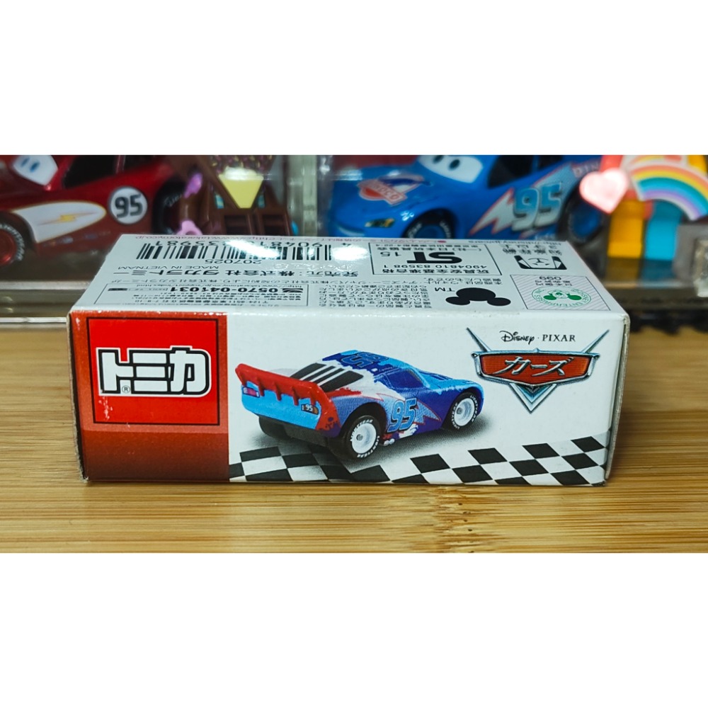 (含膠盒) TOMICA TOMY CARS 汽車總動員 麥坤 閃電麥坤 凱旋 GRC-細節圖4
