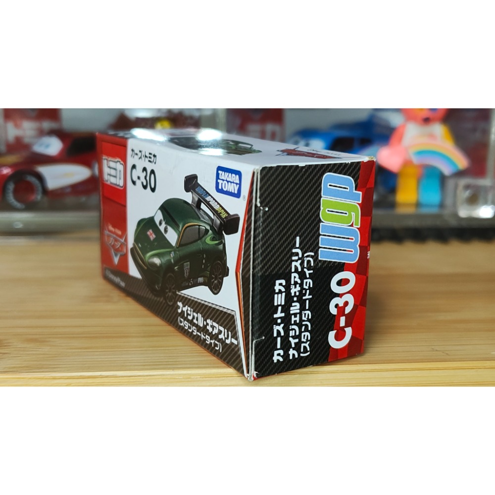 (含膠盒) TOMICA TOMY CARS 汽車總動員 麥坤 閃電麥坤 C-30 耐久-細節圖3