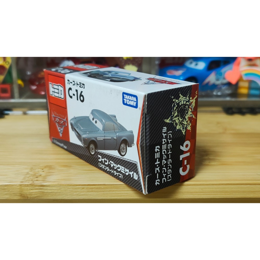 (含膠盒) TOMICA TOMY CARS 汽車總動員 C-16 麥克飛彈 奧斯頓馬丁 C 16 麥坤 閃電麥坤 - 養雙腸的矮人 ...