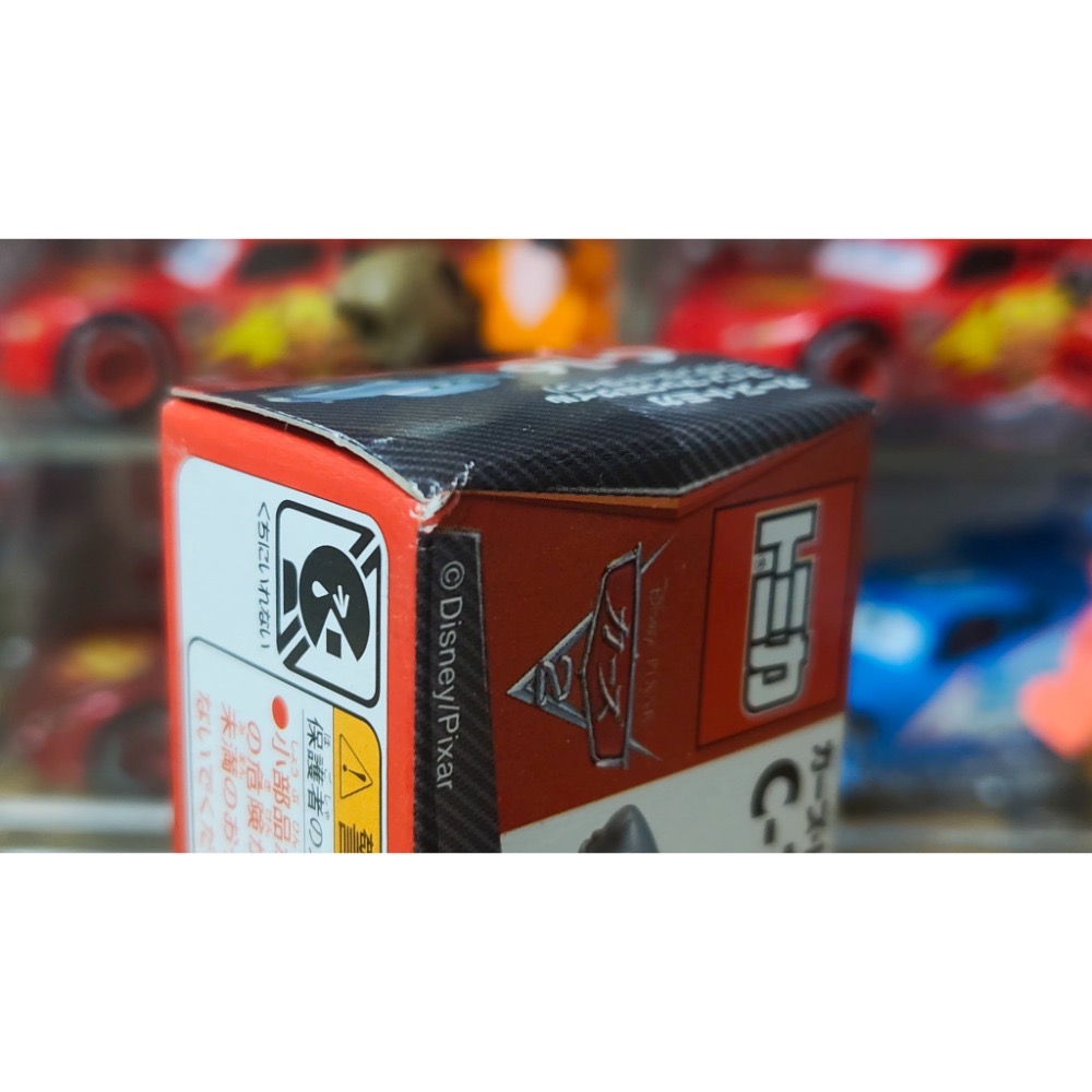 (含膠盒) TOMICA TOMY CARS 汽車總動員 C-16 麥克飛彈 奧斯頓馬丁 C 16 麥坤 閃電麥坤-細節圖7