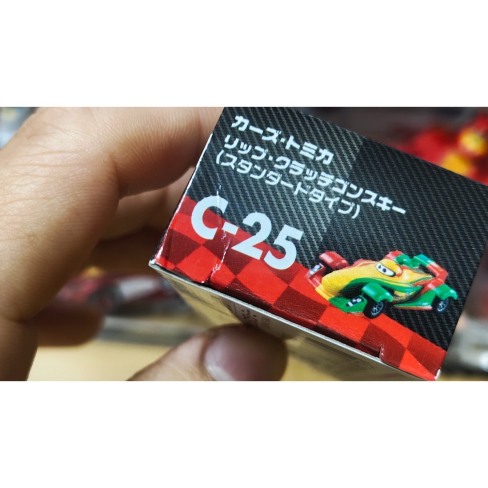 (含膠盒) TOMICA TOMY CARS 汽車總動員 麥坤 閃電麥坤 C-25 瑞普克拉奇-細節圖8