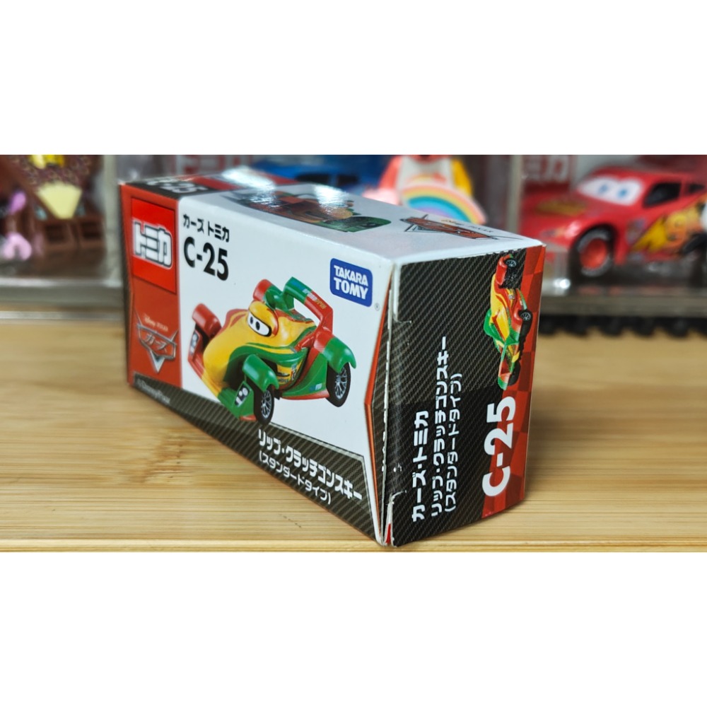 (含膠盒) TOMICA TOMY CARS 汽車總動員 麥坤 閃電麥坤 C-25 瑞普克拉奇-細節圖3