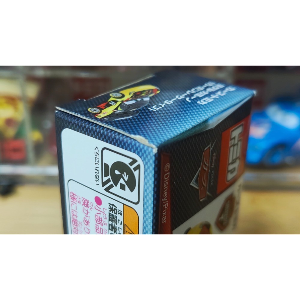 (含膠盒) TOMICA TOMY CARS 汽車總動員 麥坤 閃電麥坤 碳纖維 蓋世 C-37-細節圖7