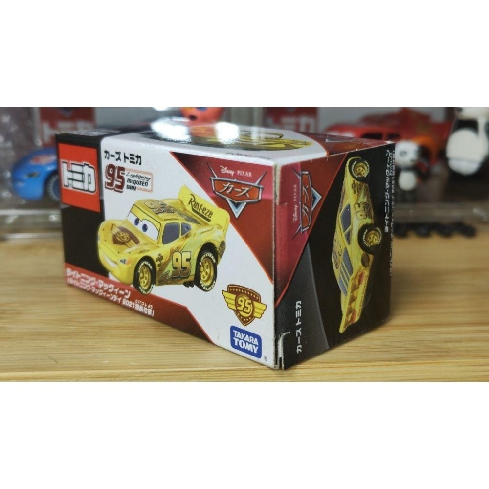 (含膠盒) TOMICA TOMY CARS 汽車總動員 麥坤 閃電麥坤 95麥坤日 2021 麥坤日 金麥坤-細節圖3