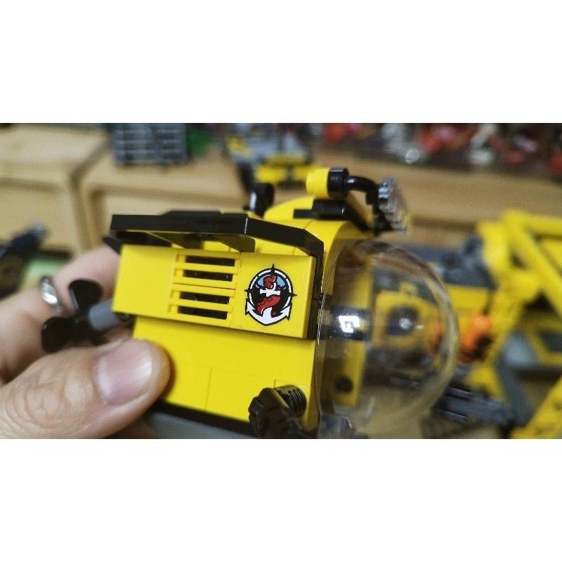 LEGO 樂高 60096 城市系列 CITY 深海探險指揮基地 載具-細節圖4