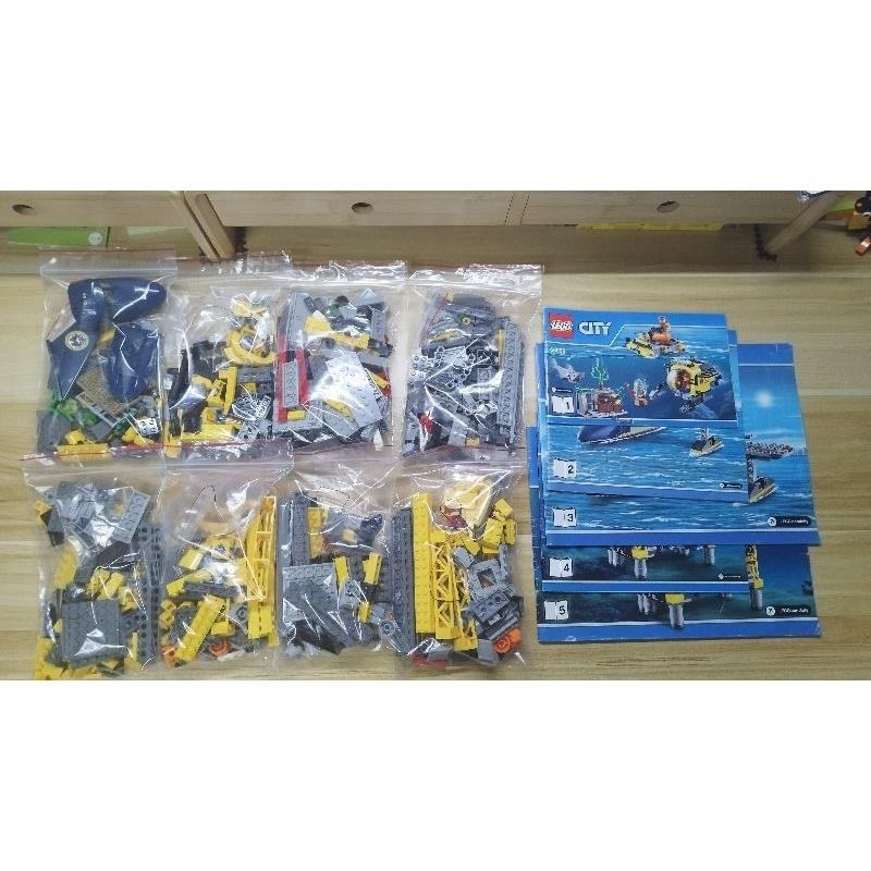 LEGO 樂高 60096 城市系列 CITY 深海探險指揮基地 載具-細節圖9