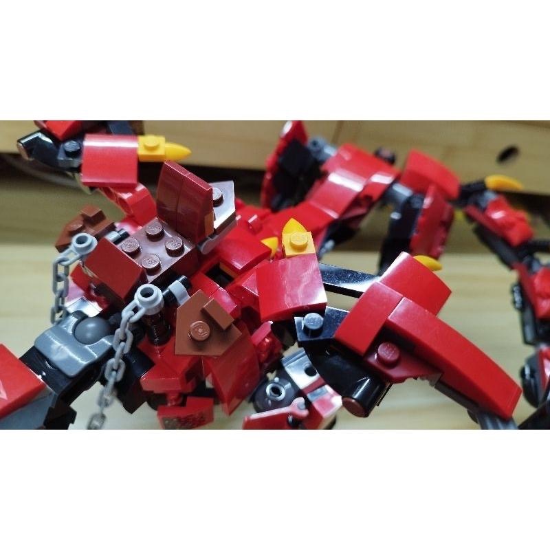 LEGO 樂高 70653 旋風忍者 忍者始祖龍 紅龍 載具-細節圖3