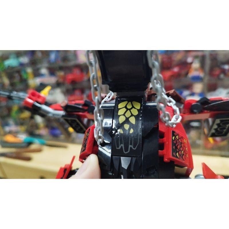LEGO 樂高 70653 旋風忍者 忍者始祖龍 紅龍 載具-細節圖4