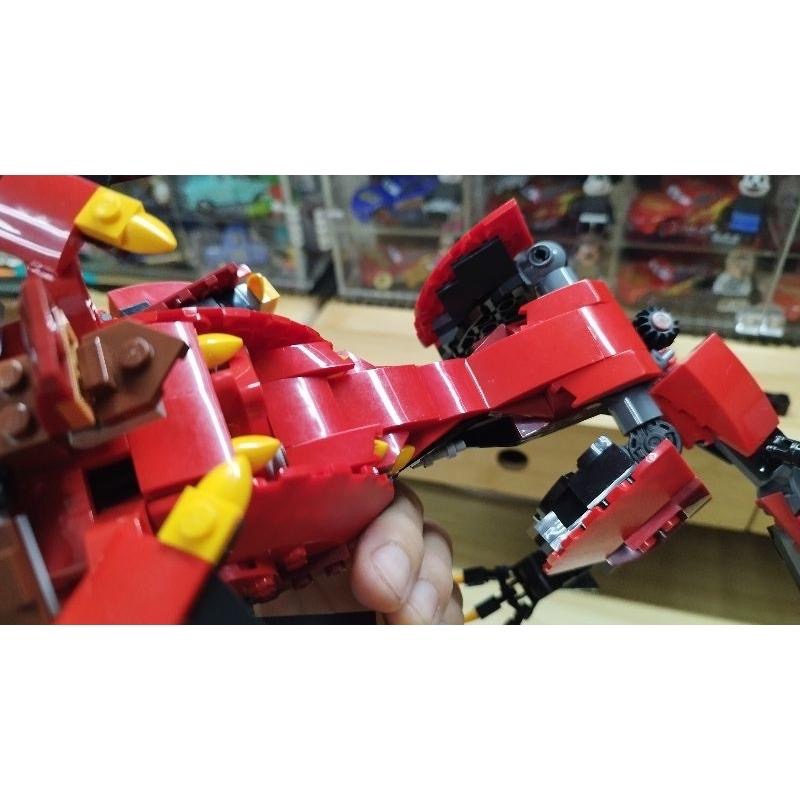 LEGO 樂高 70653 旋風忍者 忍者始祖龍 紅龍 載具-細節圖5