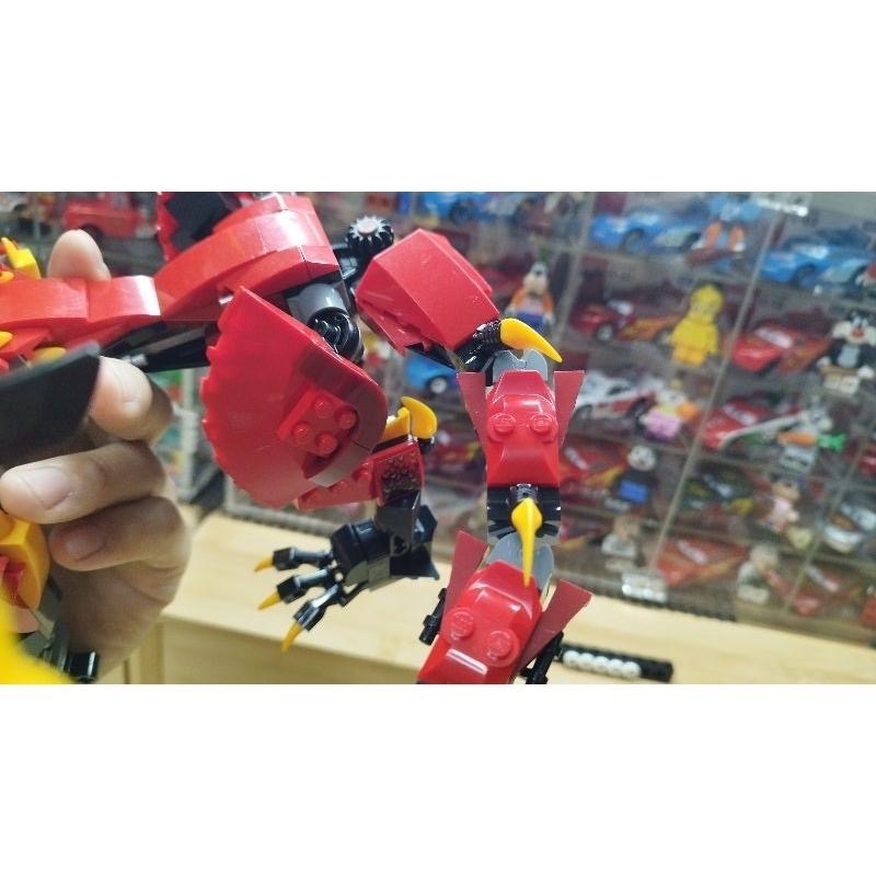 LEGO 樂高 70653 旋風忍者 忍者始祖龍 紅龍 載具-細節圖6