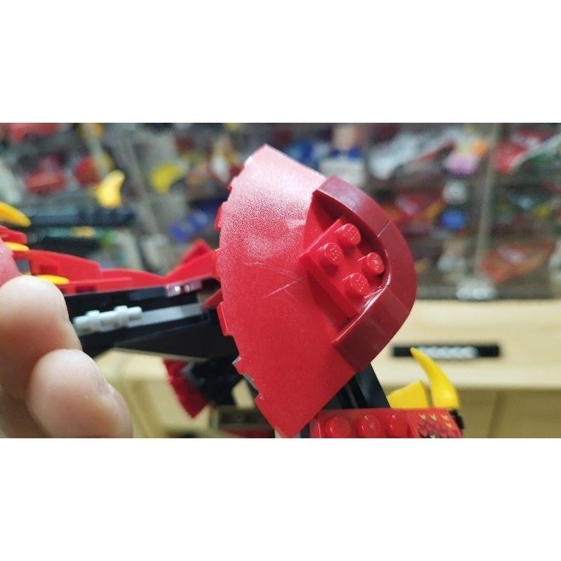 LEGO 樂高 70653 旋風忍者 忍者始祖龍 紅龍 載具-細節圖7