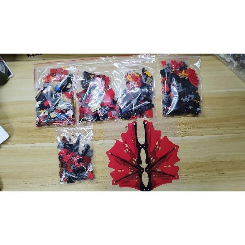 LEGO 樂高 70653 旋風忍者 忍者始祖龍 紅龍 載具-細節圖9