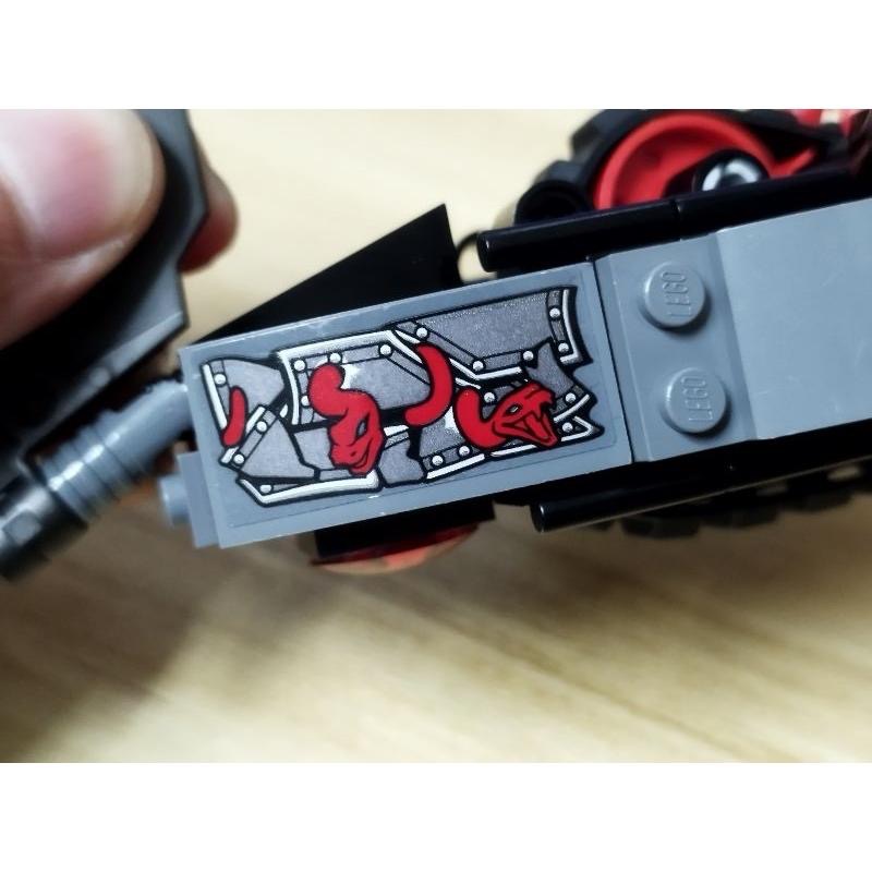 LEGO 樂高 70622 旋風忍者 沙漠閃電 蛇族 載具 藍忍 人偶-細節圖4