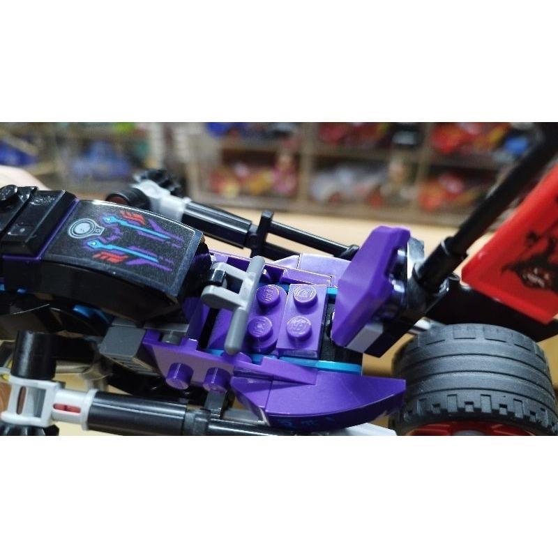 LEGO 樂高 70639 旋風忍者 蛇捷豹街頭大車拼 載具 機車 摩托車-細節圖3