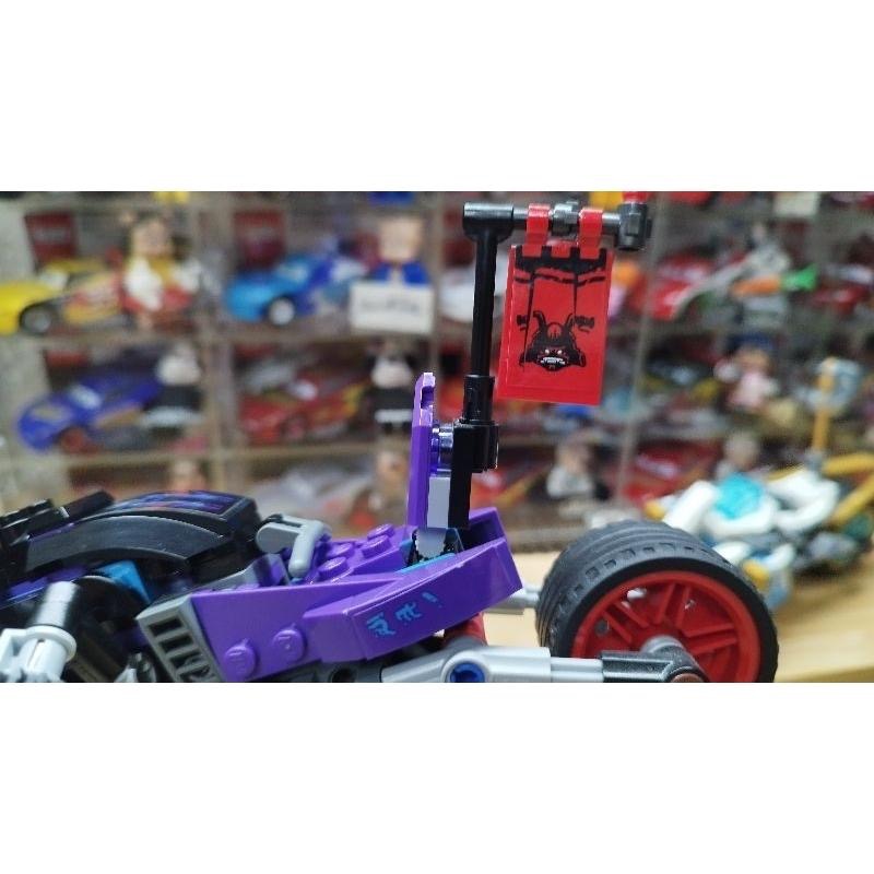 LEGO 樂高 70639 旋風忍者 蛇捷豹街頭大車拼 載具 機車 摩托車-細節圖4