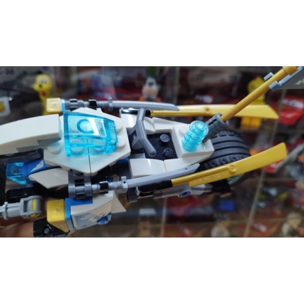 LEGO 樂高 70639 旋風忍者 蛇捷豹街頭大車拼 載具 機車 摩托車-細節圖6