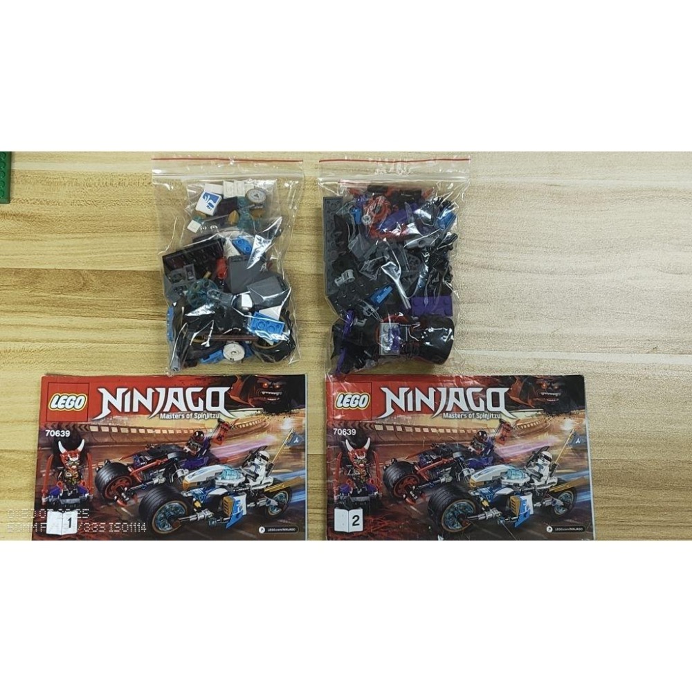 LEGO 樂高 70639 旋風忍者 蛇捷豹街頭大車拼 載具 機車 摩托車-細節圖9