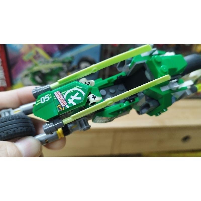 LEGO 樂高 71709 旋風忍者 勞埃德 重機 機車 競速快車 載具-細節圖2