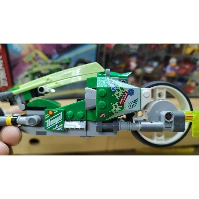 LEGO 樂高 71709 旋風忍者 勞埃德 重機 機車 競速快車 載具-細節圖4
