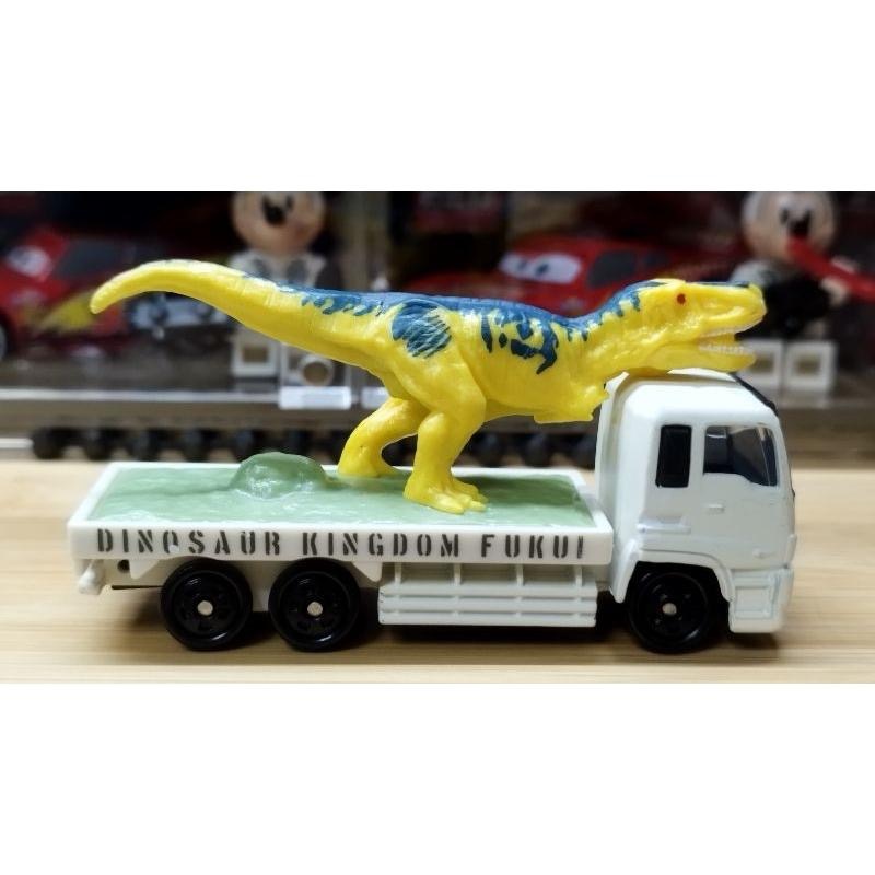 (含膠盒) TOMICA TOMY 恐龍搬運車 恐龍運搬車 福井限定 暴龍 福井 恐龍-細節圖4