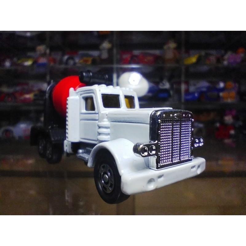 (含膠盒) TOMICA TOMY 日本製 F18-2-12 輸出 TC AMERICAN MIXER 水泥車 運輸車-細節圖4
