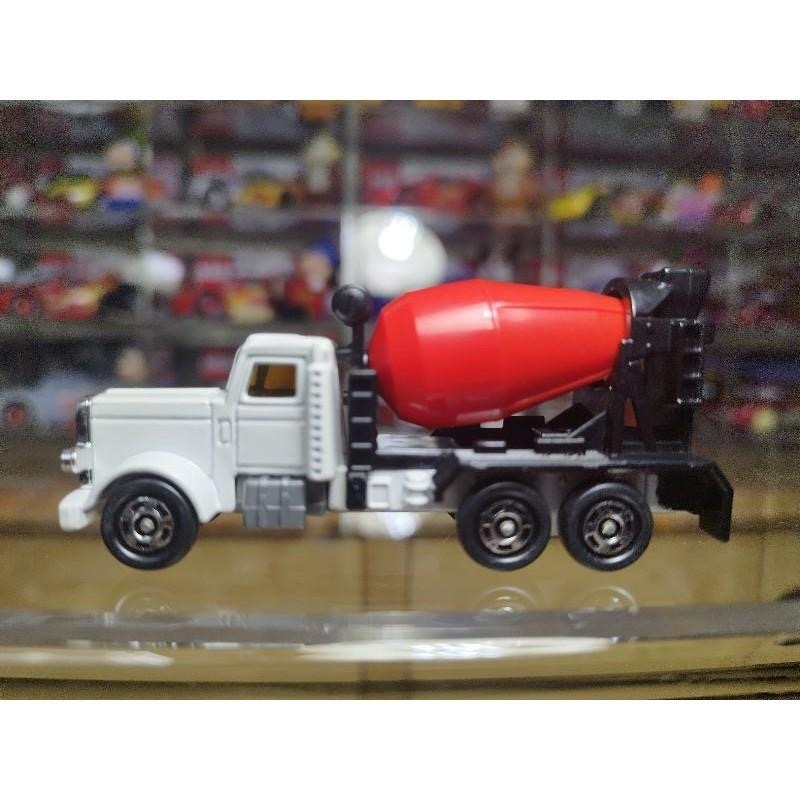(含膠盒) TOMICA TOMY 日本製 F18-2-12 輸出 TC AMERICAN MIXER 水泥車 運輸車-細節圖5