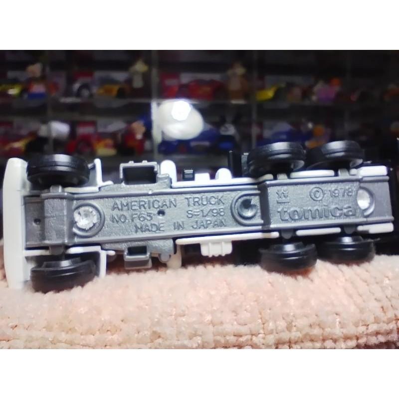 (含膠盒) TOMICA TOMY 日本製 F18-2-12 輸出 TC AMERICAN MIXER 水泥車 運輸車-細節圖8