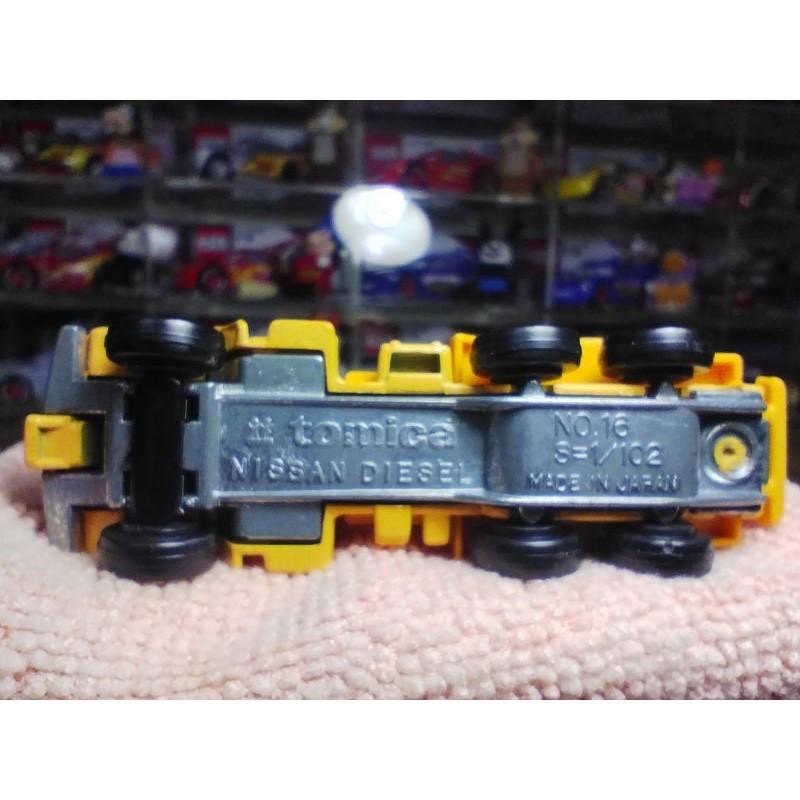 (含膠盒) TOMICA TOMY 日本製 42-2-10 輸出 TC 日產 JET PAC 雙槽運輸車 NO.42-細節圖7
