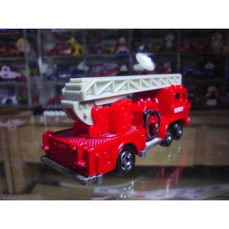 (含膠盒) TOMICA TOMY 森永特注 NO.29 日野 消防車 雲梯車 NO 29-細節圖4