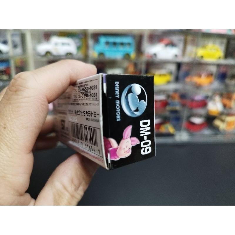 (含膠盒) TOMICA TOMY 迪士尼 DISNEY DM-09 小豬 粉紅豬 摩托車 機車 DM09-細節圖5