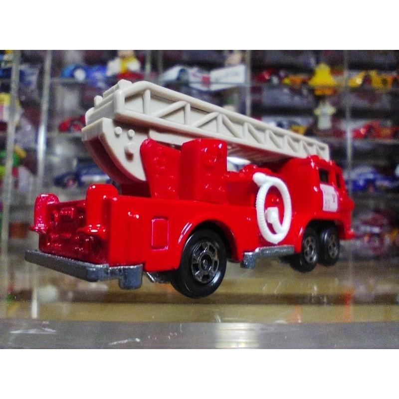 (含膠盒) TOMICA TOMY super gift 東淀川 雲梯車 日野消防車 NO.29 NO 29 日本製-細節圖3