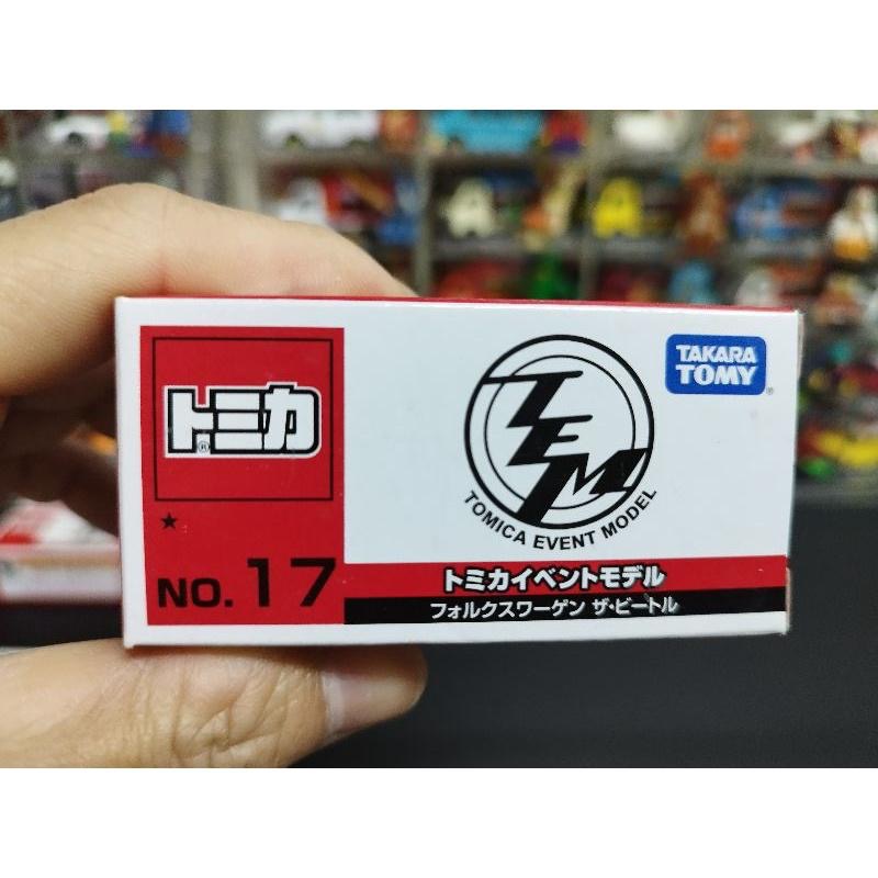 (含膠盒) TOMICA TOMY NO.17 NO17 BEETLE 福斯 金龜車 敞篷車 會場車 TEM-細節圖2