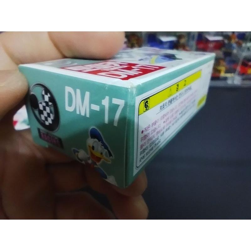 (含膠盒) TOMICA TOMY 迪士尼 DISNEY DM-17 唐老鴨 跑車 DM17 韓版 韓國-細節圖2