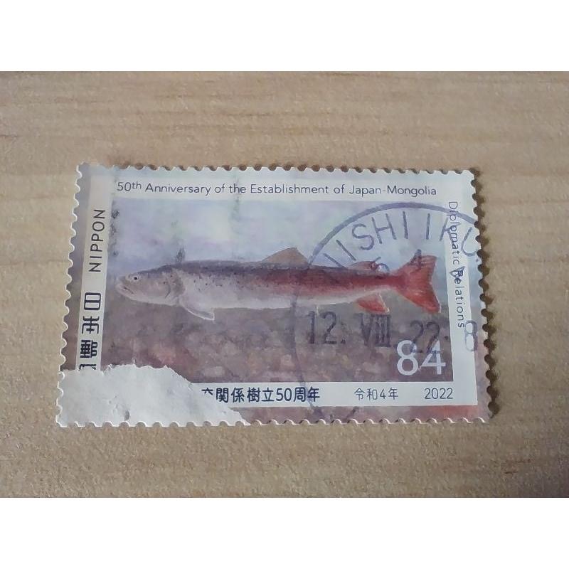 日本 郵便局 日本蒙古建交50周年 郵票 JP POST-細節圖2