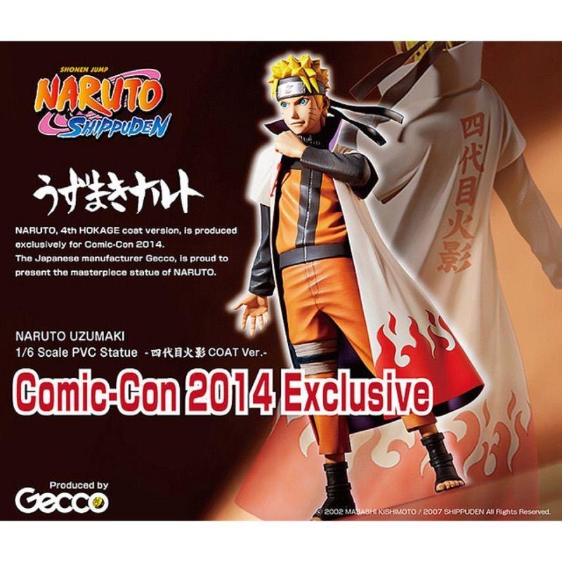 NARUTO 火影忍者漩渦鳴人四代目火影四代目火影大衣版1/6 千值練GECCO